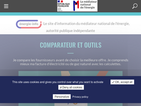 'energie-info.fr' screenshot