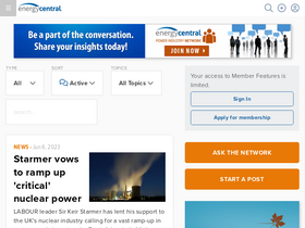 'energycentral.com' screenshot