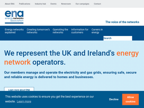 'energynetworks.org' screenshot