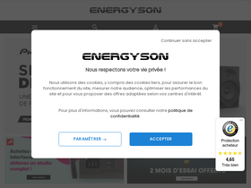 'energyson.fr' screenshot