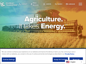'energytransfer.com' screenshot