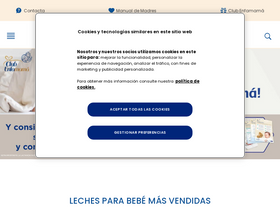 'enfamil.es' screenshot