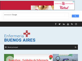 'enfermeriabuenosaires.com' screenshot