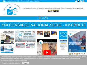 'enfermeriadeurgencias.com' screenshot