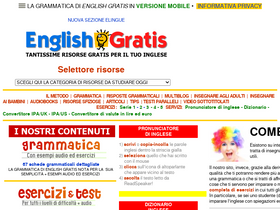'englishgratis.com' screenshot