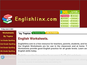 'englishlinx.com' screenshot
