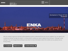 'enka.com' screenshot