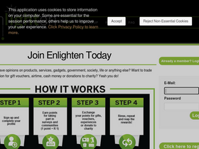 'enlightenpanel.com' screenshot