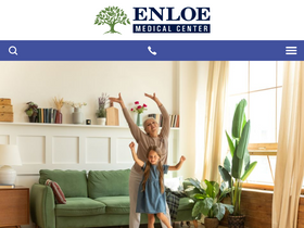 'enloe.org' screenshot
