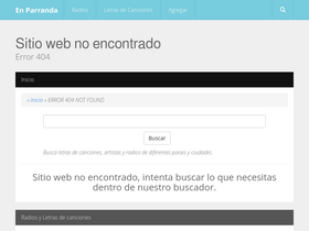'enparranda.com' screenshot