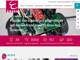 'ensea.fr' screenshot