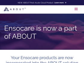 'ensocare.com' screenshot