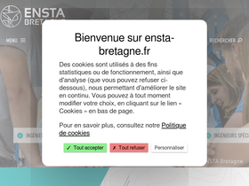 'ensta-bretagne.fr' screenshot