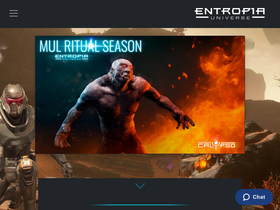 'entropiauniverse.com' screenshot