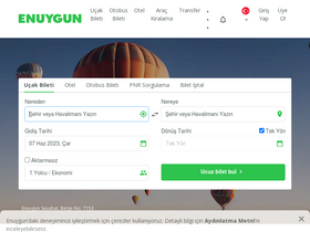 'enuygun.com' screenshot