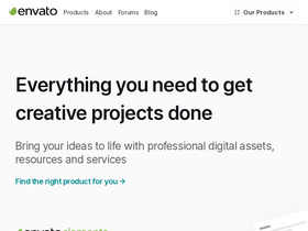 'envato.com' screenshot