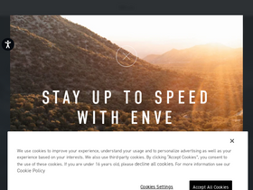 'enve.com' screenshot