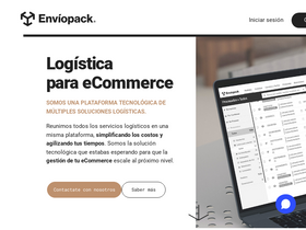'enviopack.com' screenshot