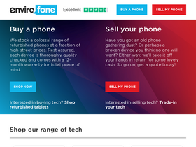 'envirofone.com' screenshot