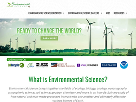 'environmentalscience.org' screenshot