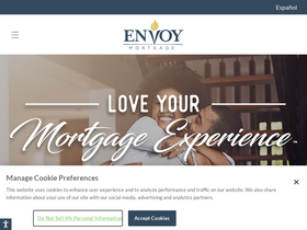 'envoymortgage.com' screenshot