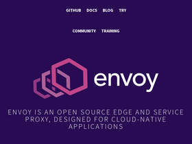 'envoyproxy.io' screenshot