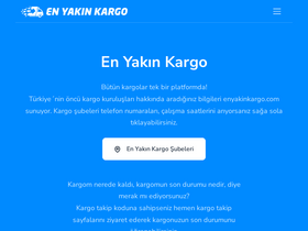 'enyakinkargo.com' screenshot