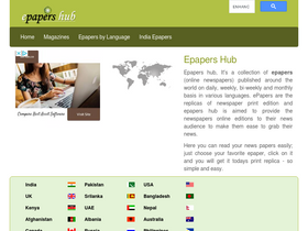 'epapersland.com' screenshot