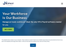 'epaysystems.com' screenshot