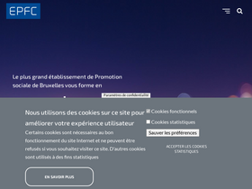 'epfc.eu' screenshot