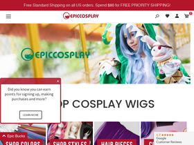 'epiccosplay.com' screenshot