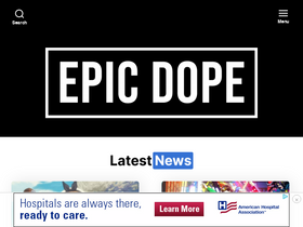 'epicdope.com' screenshot