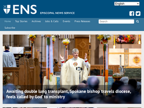 'episcopalnewsservice.org' screenshot