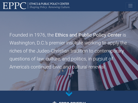 'eppc.org' screenshot