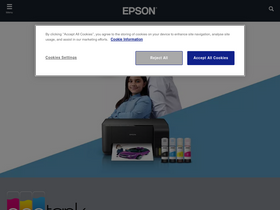 'epson-middleeast.com' screenshot