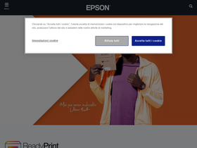 'epson.it' screenshot