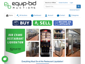 'equip-bid.com' screenshot
