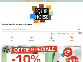 'equiphorse.com' screenshot