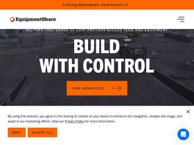 'equipmentshare.com' screenshot