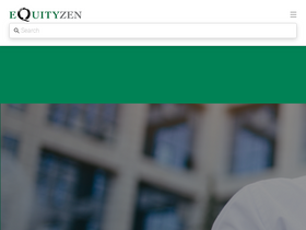 'equityzen.com' screenshot