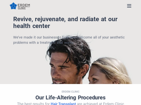'erdemclinic.com' screenshot