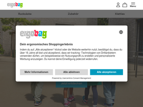 'ergobag.de' screenshot