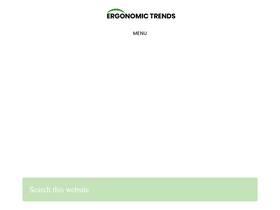 'ergonomictrends.com' screenshot