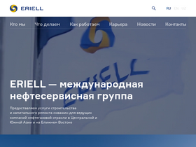 'eriell.com' screenshot