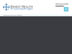 'ernesthealth.com' screenshot