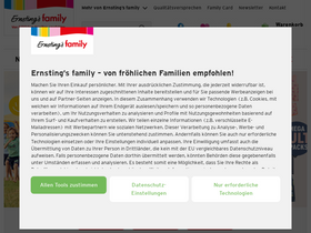 'ernstings-family.de' screenshot
