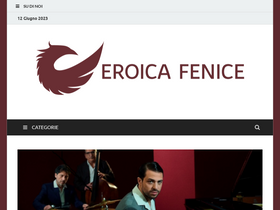 'eroicafenice.com' screenshot