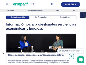 'errepar.com' screenshot