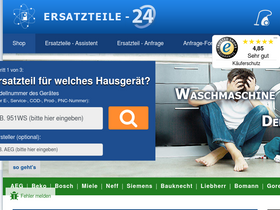 'ersatzteile-24.com' screenshot