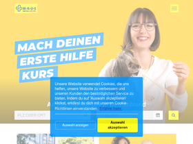 'erstehilfe.de' screenshot